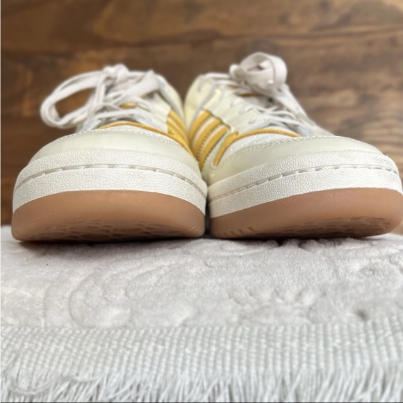 Adidas Men’s Forum Low Classic Originals Sz US 12 Cream/Bold Gold FZ6271 EUC - Picture 11 of 15